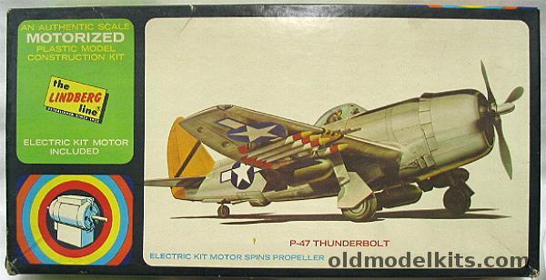 Lindberg 1/48 P-47D Thunderbolt Motorized, 3107M-150 plastic model kit